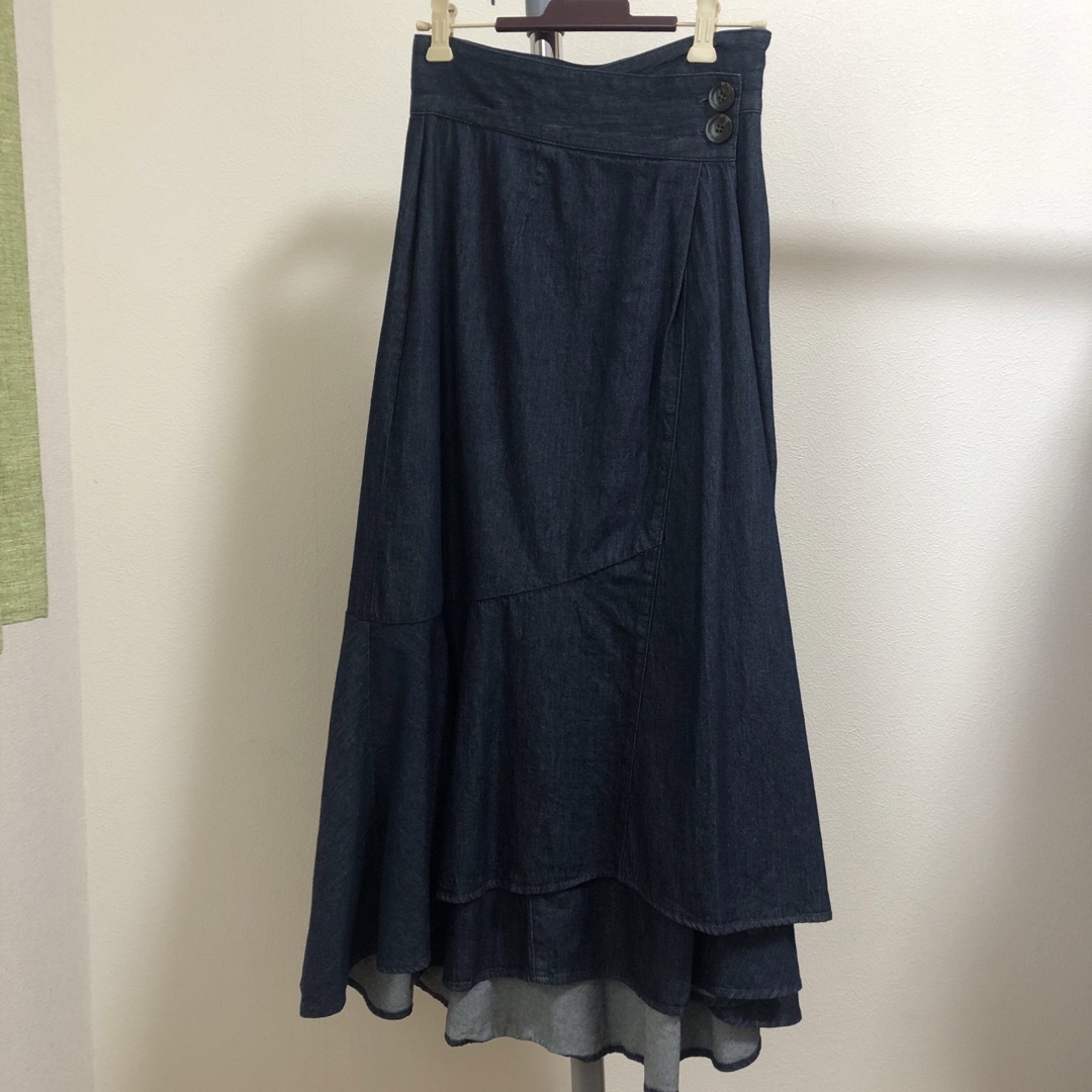 SNIDEL(スナイデル)のスナイデル　デニム　スカート  レディースのスカート(ロングスカート)の商品写真
