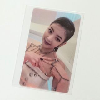 イッチ(ITZY)のクリアトレカ　リア　GUESS WHO　シンナラ　トレカ　１枚　ITZY(その他)