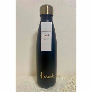 Harrods - Harrods ハロッズ　ブラック　ロゴ　ウォーターボトル  水筒(500Ml)