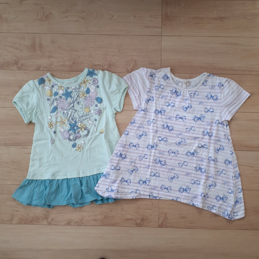 motherways(マザウェイズ)の女の子　洋服セット　140 キッズ/ベビー/マタニティのキッズ服女の子用(90cm~)(Tシャツ/カットソー)の商品写真