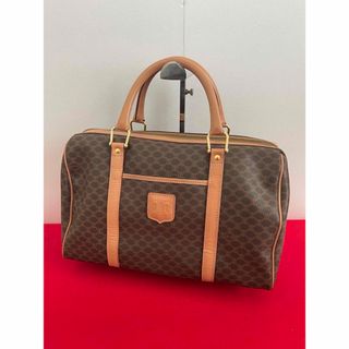 セリーヌ(celine)のCELINE セリーヌ　ヴィンテージ マカダム　ボストンバッグ　トリオンフ(ボストンバッグ)