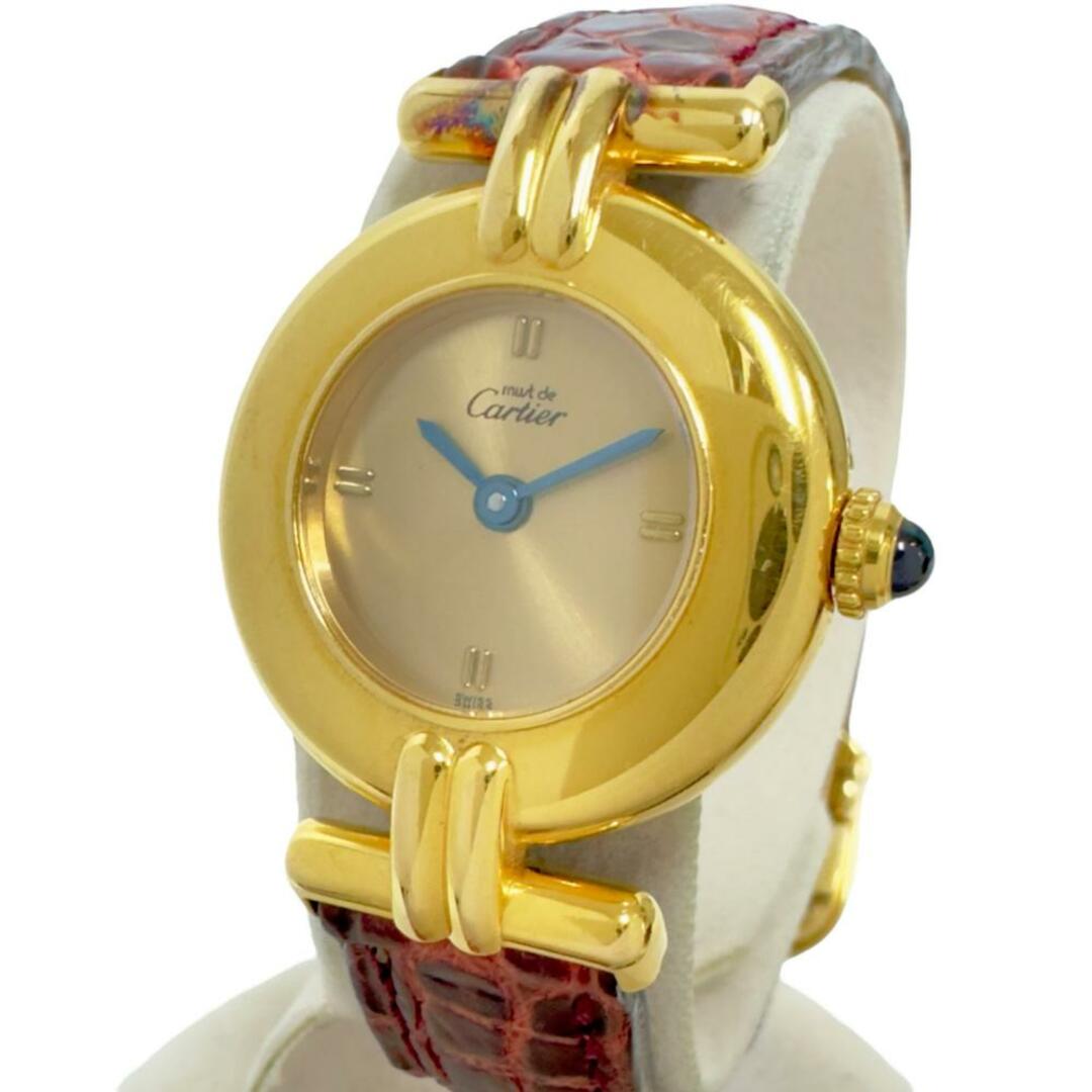 Cartier(カルティエ)のカルティエ 腕時計 ギャラ/保/ケース付 マストコリゼ ヴェルメイ レディースのファッション小物(腕時計)の商品写真