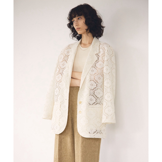 TODAYFUL - TODAYFUL Lace Over Jacket ホワイト36の通販 by てん's ...