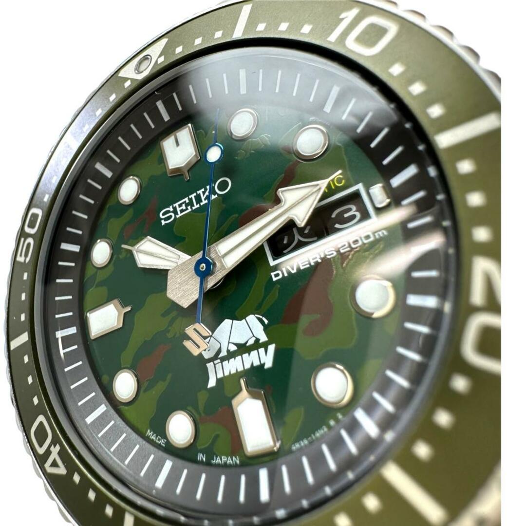 SEIKO(セイコー)のセイコー 腕時計 ジムニーコラボ　グリーン/カモフラ　デイデイト メンズの時計(腕時計(アナログ))の商品写真