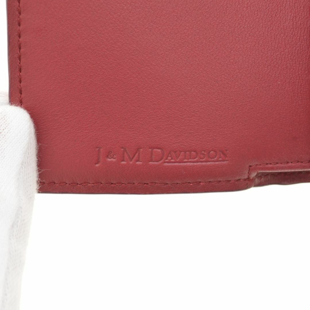 J&M DAVIDSON(ジェイアンドエムデヴィッドソン)の【J&MDAVIDSON】クロコ型押し 3つ折り コンパクト財布 レディースのファッション小物(財布)の商品写真