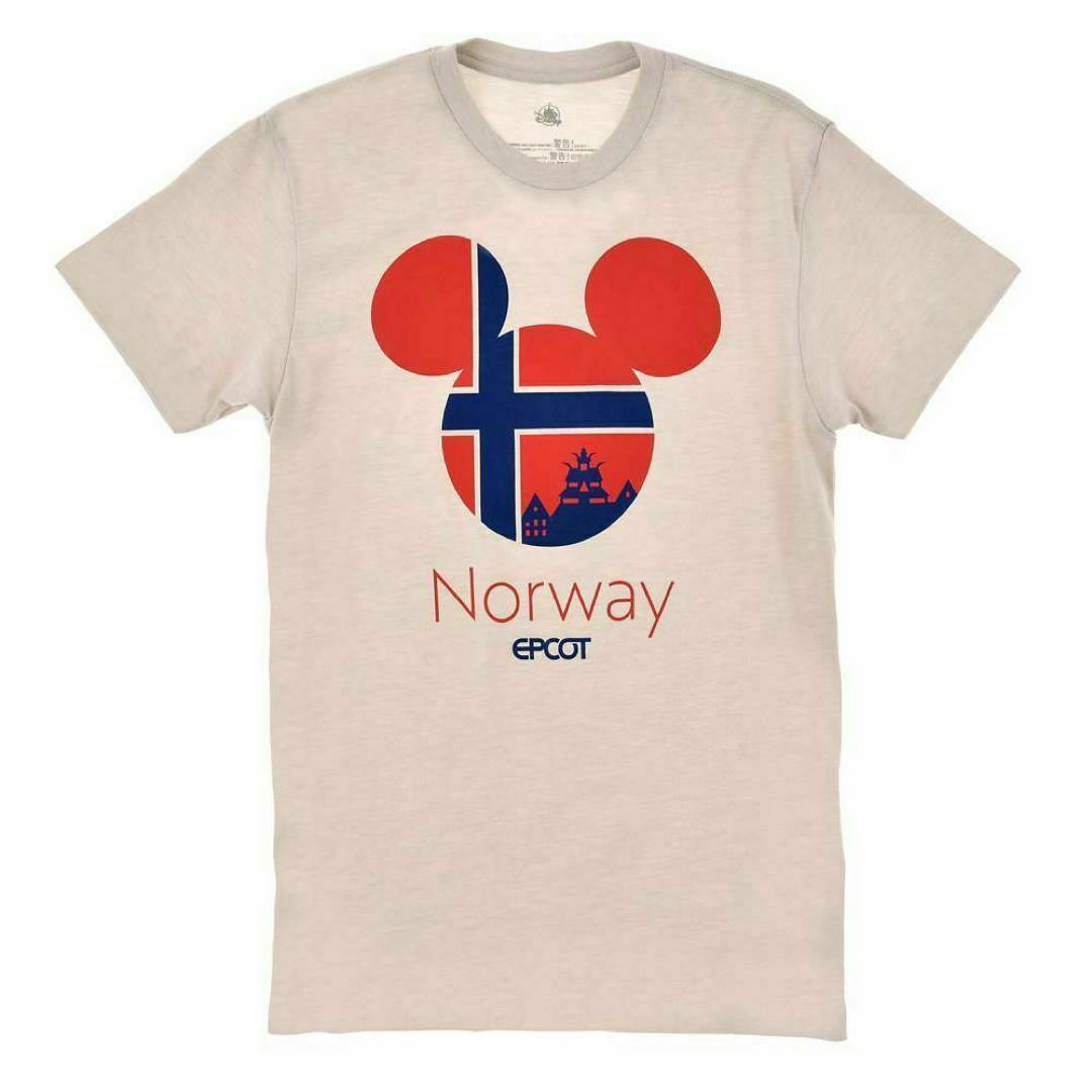 Disney(ディズニー)の【新品未使用】ミッキー 半袖Tシャツ Flag M WORLD タグ付き レディースのトップス(Tシャツ(半袖/袖なし))の商品写真
