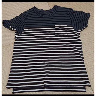 サカイ(sacai)のsacai ボーダーティシャツ(Tシャツ/カットソー(半袖/袖なし))