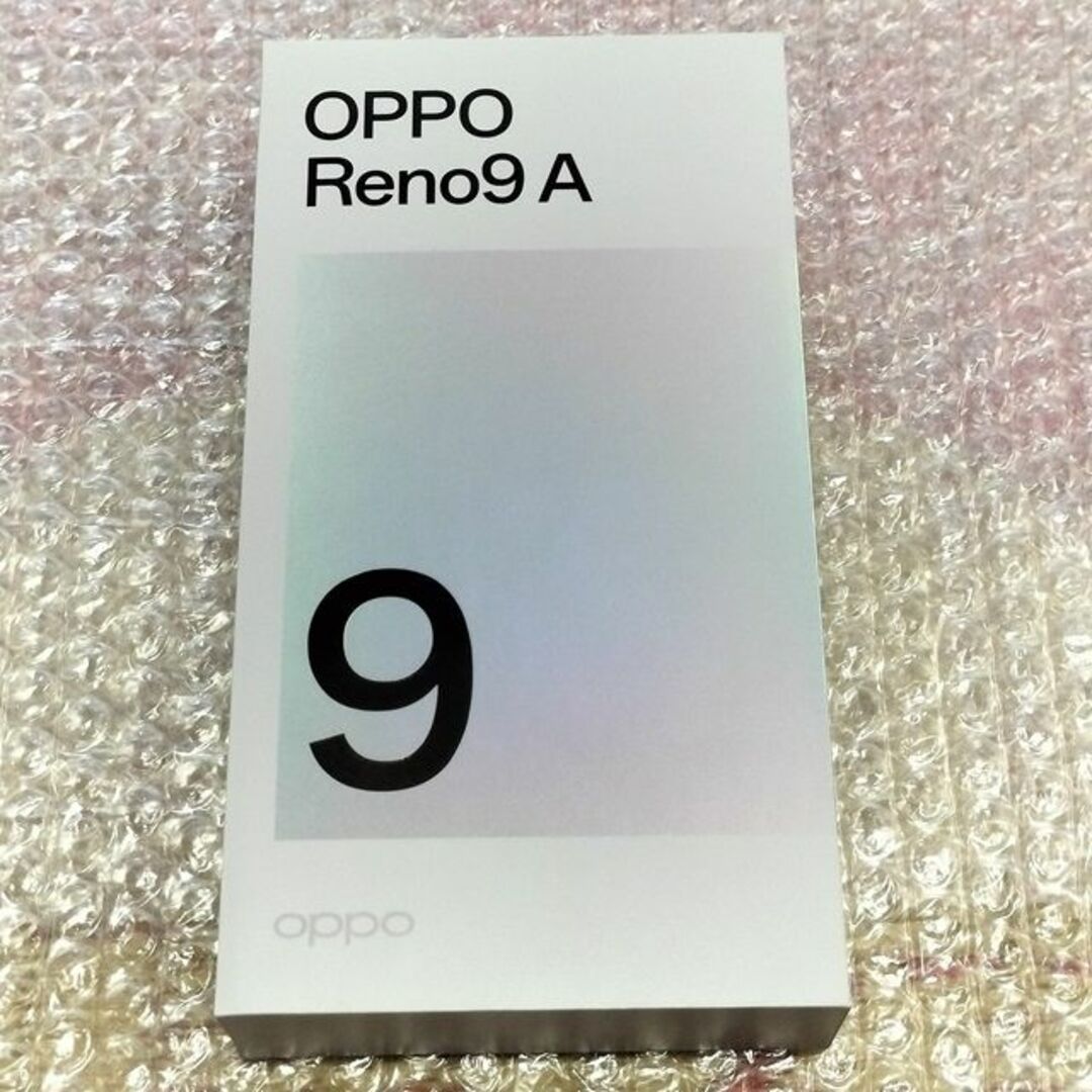 OPPO(オッポ)の⭐CPH2523⭐OPPO Reno9 A/ホワイト☆新品未使用☆SIMフリー♪ スマホ/家電/カメラのスマートフォン/携帯電話(スマートフォン本体)の商品写真