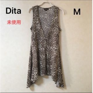 ディータ(DITA)のディータ　ロングベスト　ジレ　Mサイズ (ベスト/ジレ)