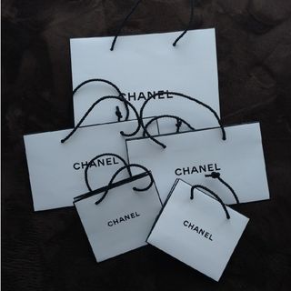 シャネル(CHANEL)のCHANEL⭐シャネルビューティー⭐紙袋5点セット♪(ショップ袋)