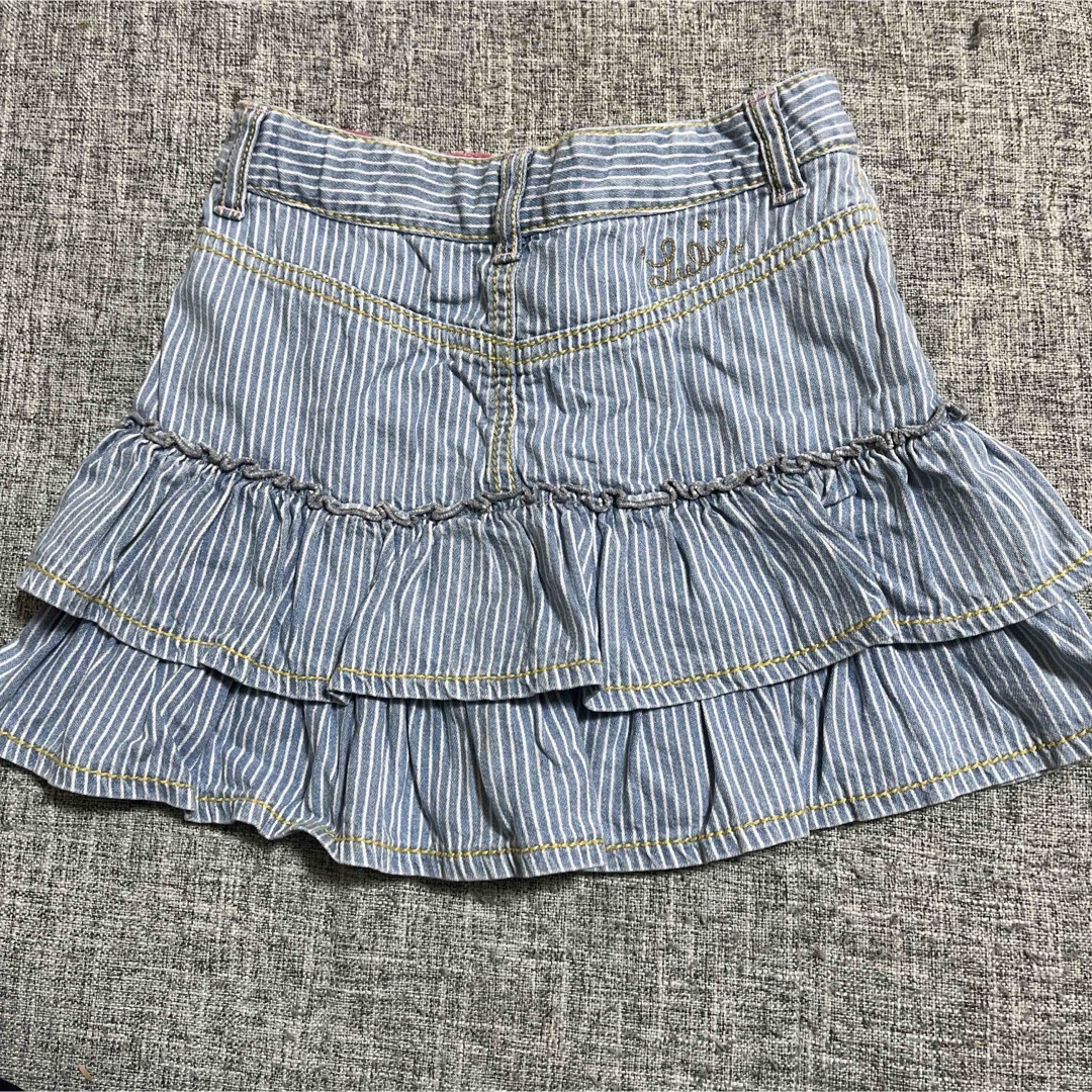 Shirley Temple(シャーリーテンプル)の110cm エミリーテンプル　emily temple フリルスカート キッズ/ベビー/マタニティのキッズ服女の子用(90cm~)(スカート)の商品写真