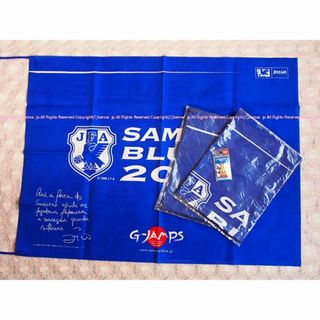 ハローキティ(ハローキティ)の未使用⭐SAMURAI BLUE サッカーW杯応援グッズ＆ウルトラスニッポン(記念品/関連グッズ)