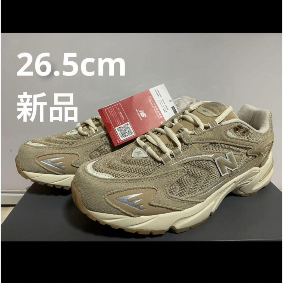 New Balance(ニューバランス)の新品ニューバランスML725Wメンズスニーカーシューズ26.5cmベージュ  メンズの靴/シューズ(スニーカー)の商品写真