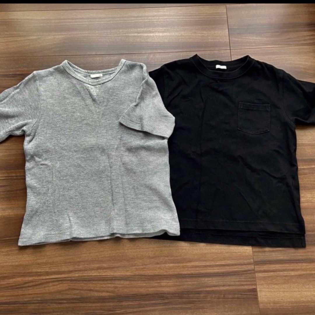 GU(ジーユー)の140㎝　Tシャツ　セット キッズ/ベビー/マタニティのキッズ服男の子用(90cm~)(Tシャツ/カットソー)の商品写真
