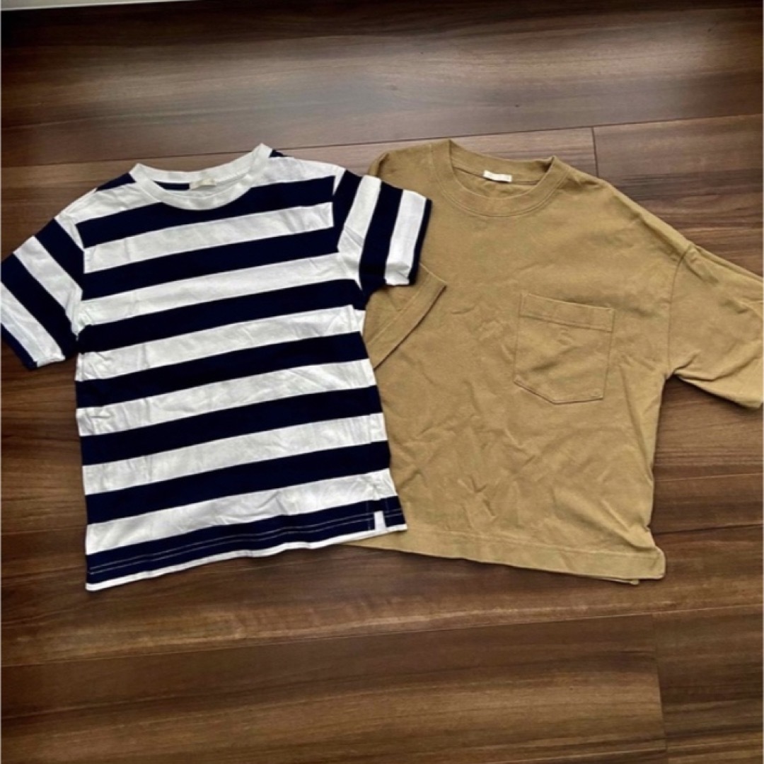 GU(ジーユー)の140㎝　Tシャツ　セット キッズ/ベビー/マタニティのキッズ服男の子用(90cm~)(Tシャツ/カットソー)の商品写真