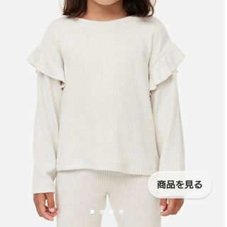 エイチアンドエイチ(H&H)の着用1回　Ｈ＆Ｍ 女の子140トップス(Tシャツ/カットソー)