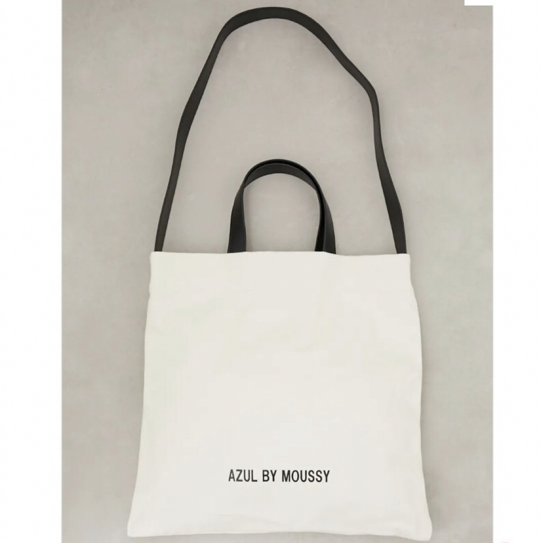 AZUL by moussy(アズールバイマウジー)のアズール　ショルダーバッグ   ハンドルロゴトートバッグ　2way 新品　タグ付 レディースのバッグ(ショルダーバッグ)の商品写真