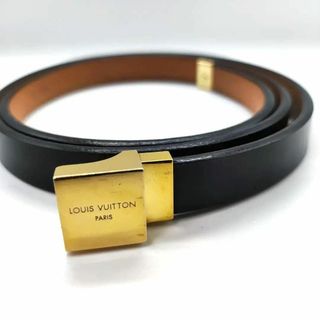 LOUIS VUITTON - 【LOUIS VUITTON】ヴィトン　サンチュール ベルト　７５ｃｍ±５