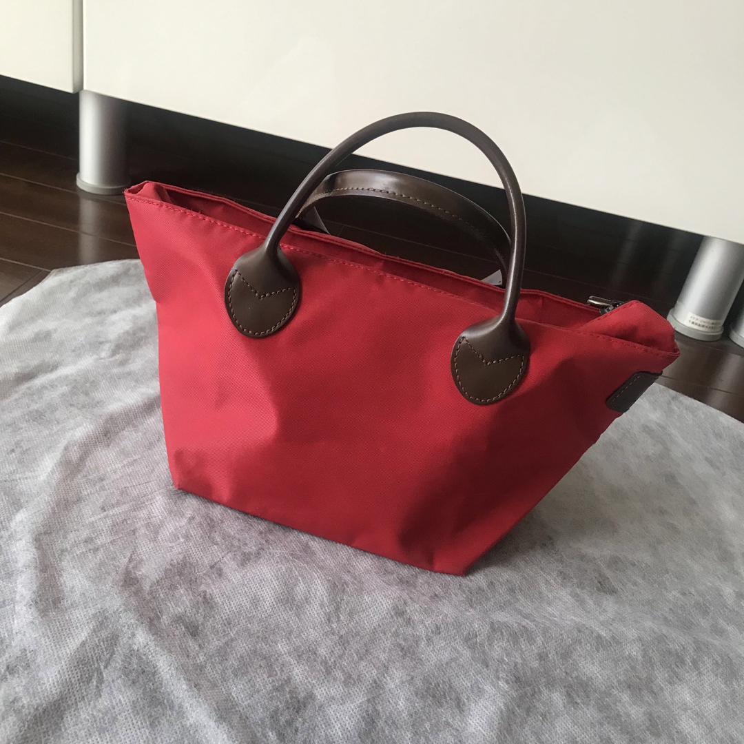 Herve Chapelier(エルベシャプリエ)のエルベシャプリエ☆赤 レディースのバッグ(トートバッグ)の商品写真