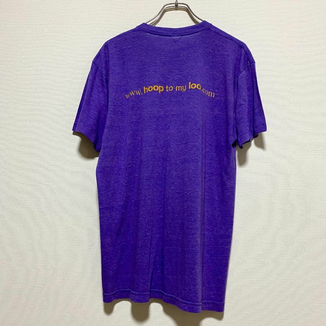 VINTAGE(ヴィンテージ)のアメリカ古着　半袖 Tシャツ　パープル　プリントＴシャツ　ユニセックス　E253 メンズのトップス(Tシャツ/カットソー(半袖/袖なし))の商品写真