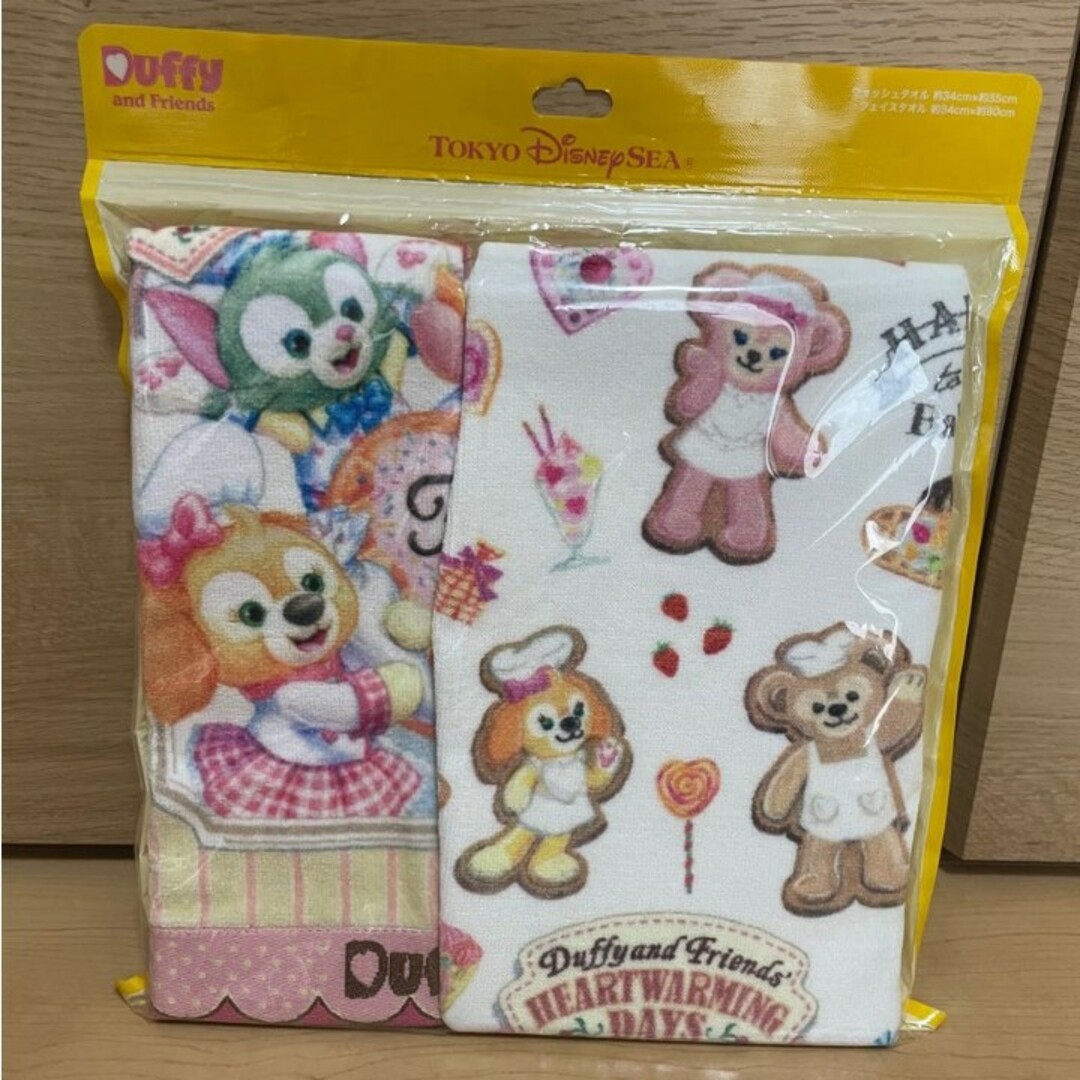 ダッフィー(ダッフィー)のDuffy＆Friends　タオルセット レディースのファッション小物(ハンカチ)の商品写真