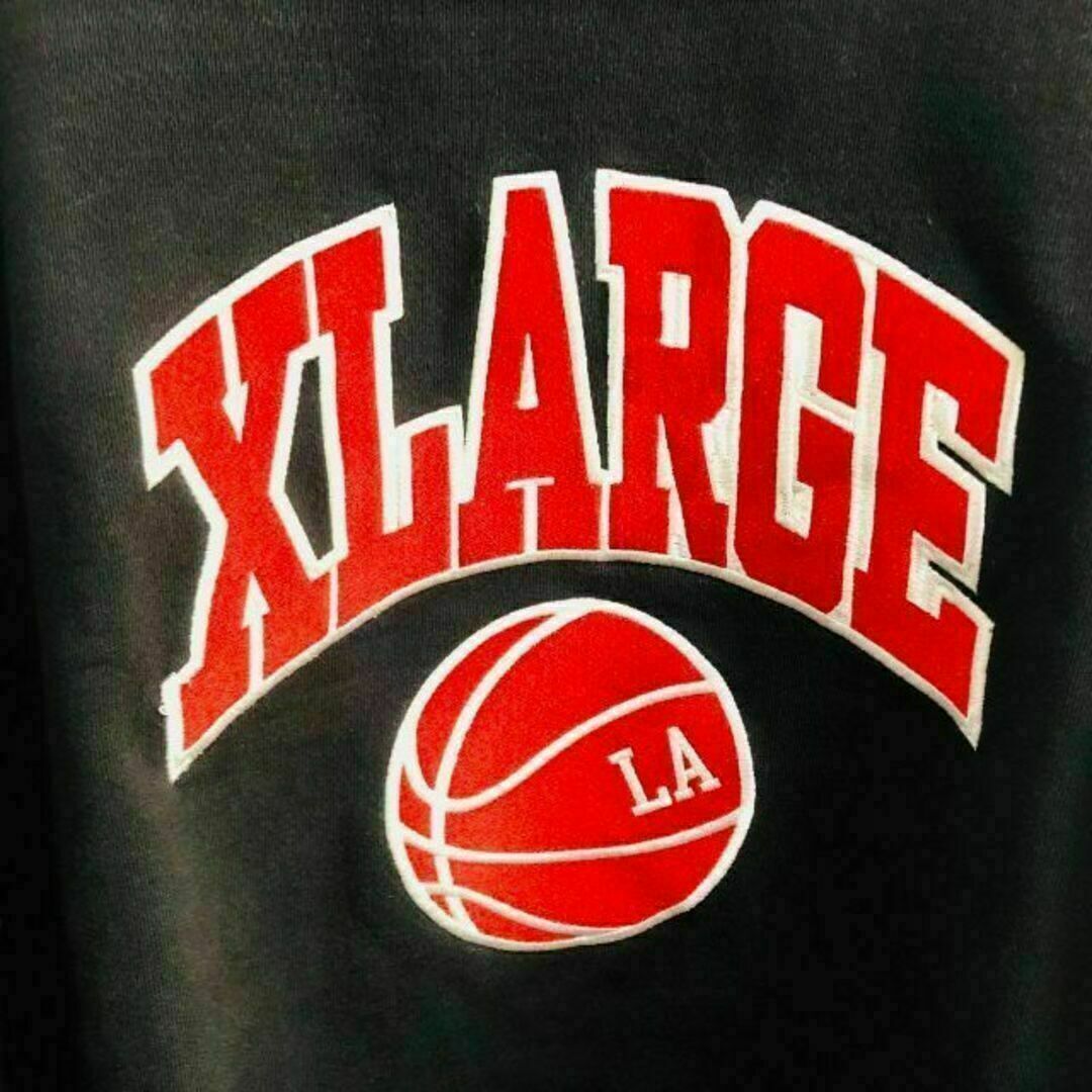 XLARGE(エクストララージ)の【即完売】エクストラージ スウェット サイズXL　crewneck ブラック メンズのトップス(スウェット)の商品写真