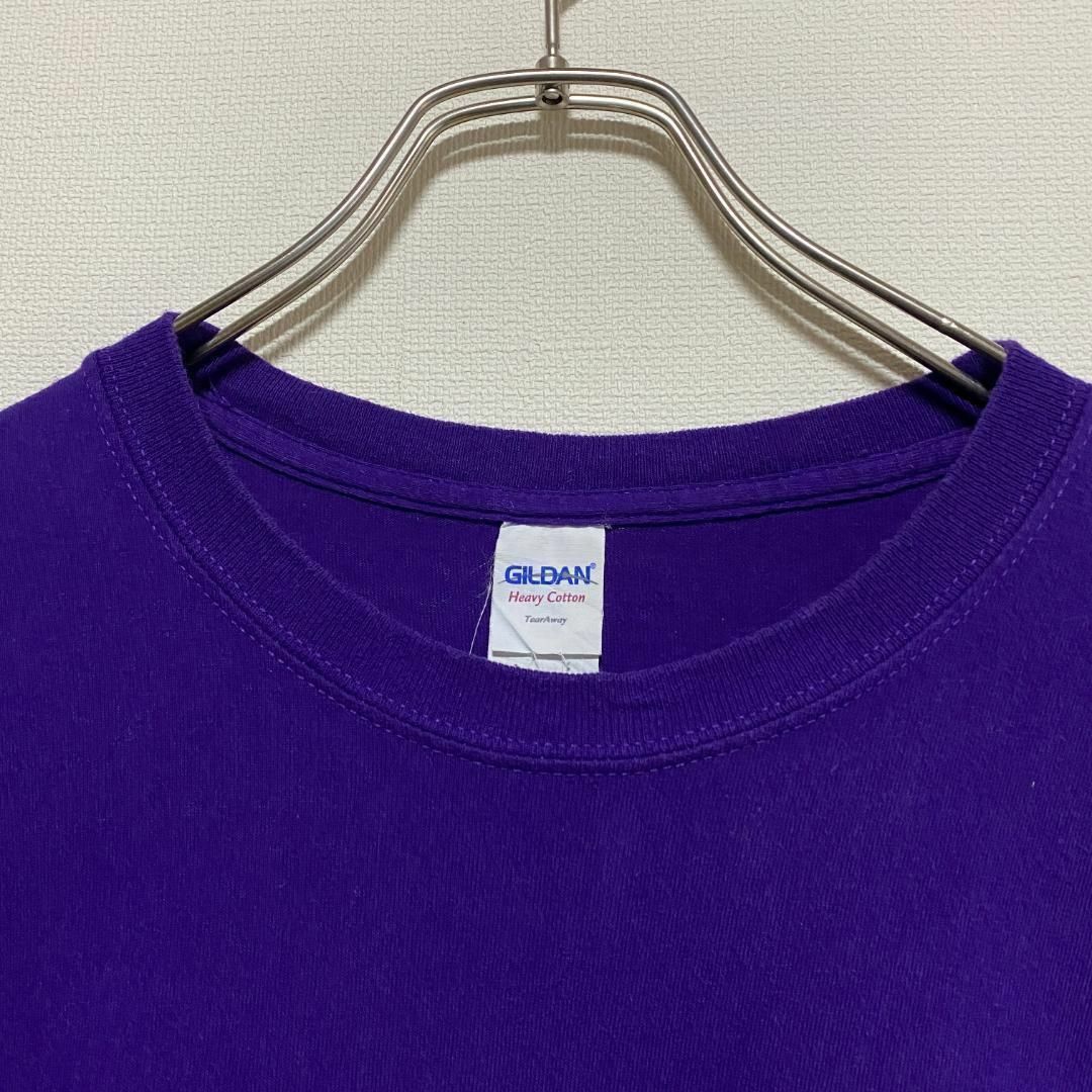 GILDAN(ギルタン)のアメリカ古着　イベント系　スタッフTシャツ　半袖　Tシャツ　XLサイズ　E294 メンズのトップス(Tシャツ/カットソー(半袖/袖なし))の商品写真