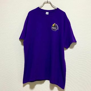 ギルタン(GILDAN)のアメリカ古着　イベント系　スタッフTシャツ　半袖　Tシャツ　XLサイズ　E294(Tシャツ/カットソー(半袖/袖なし))