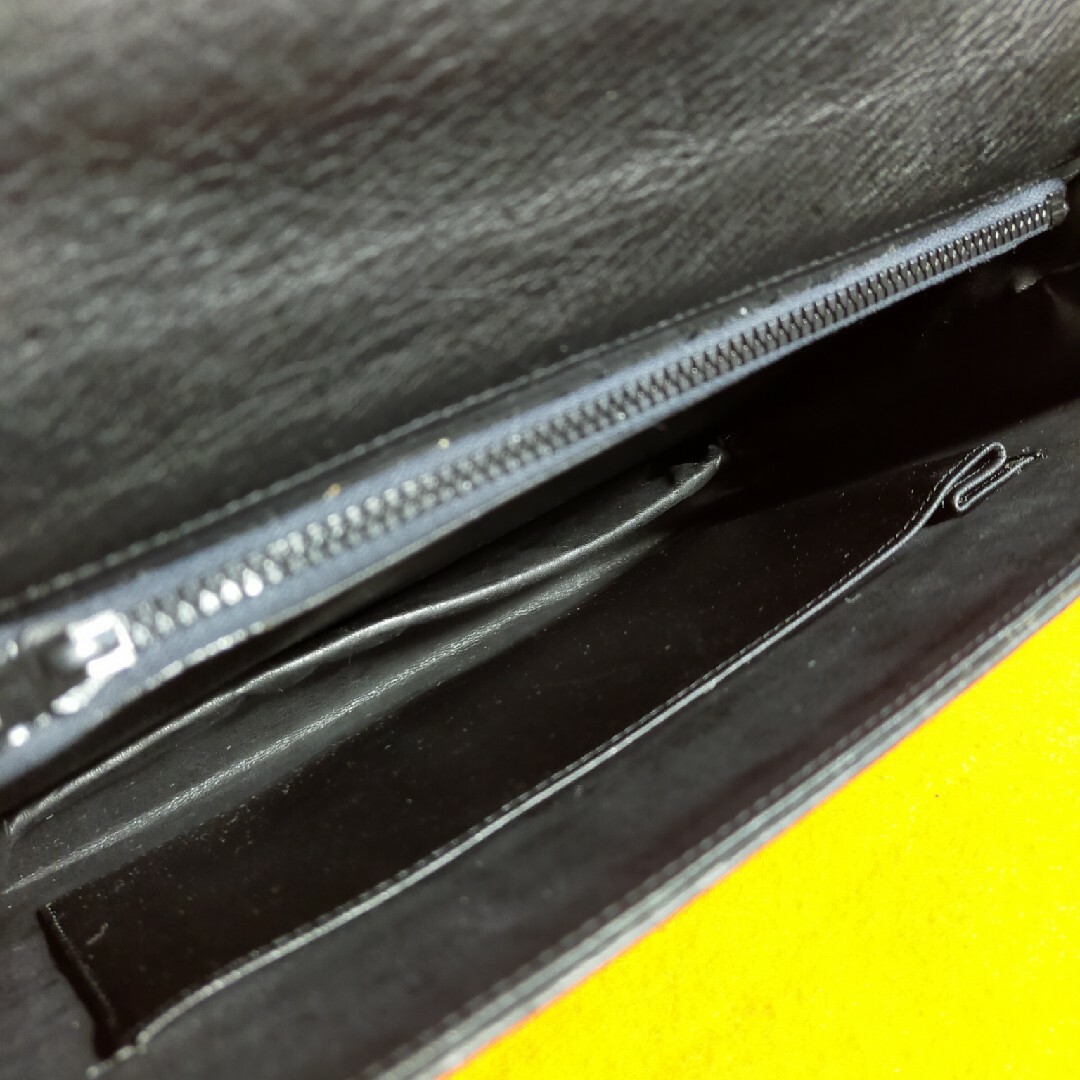 【超美品】オーストリッチOSTRICH チェーンショルダー クラッチ レディースのバッグ(ショルダーバッグ)の商品写真
