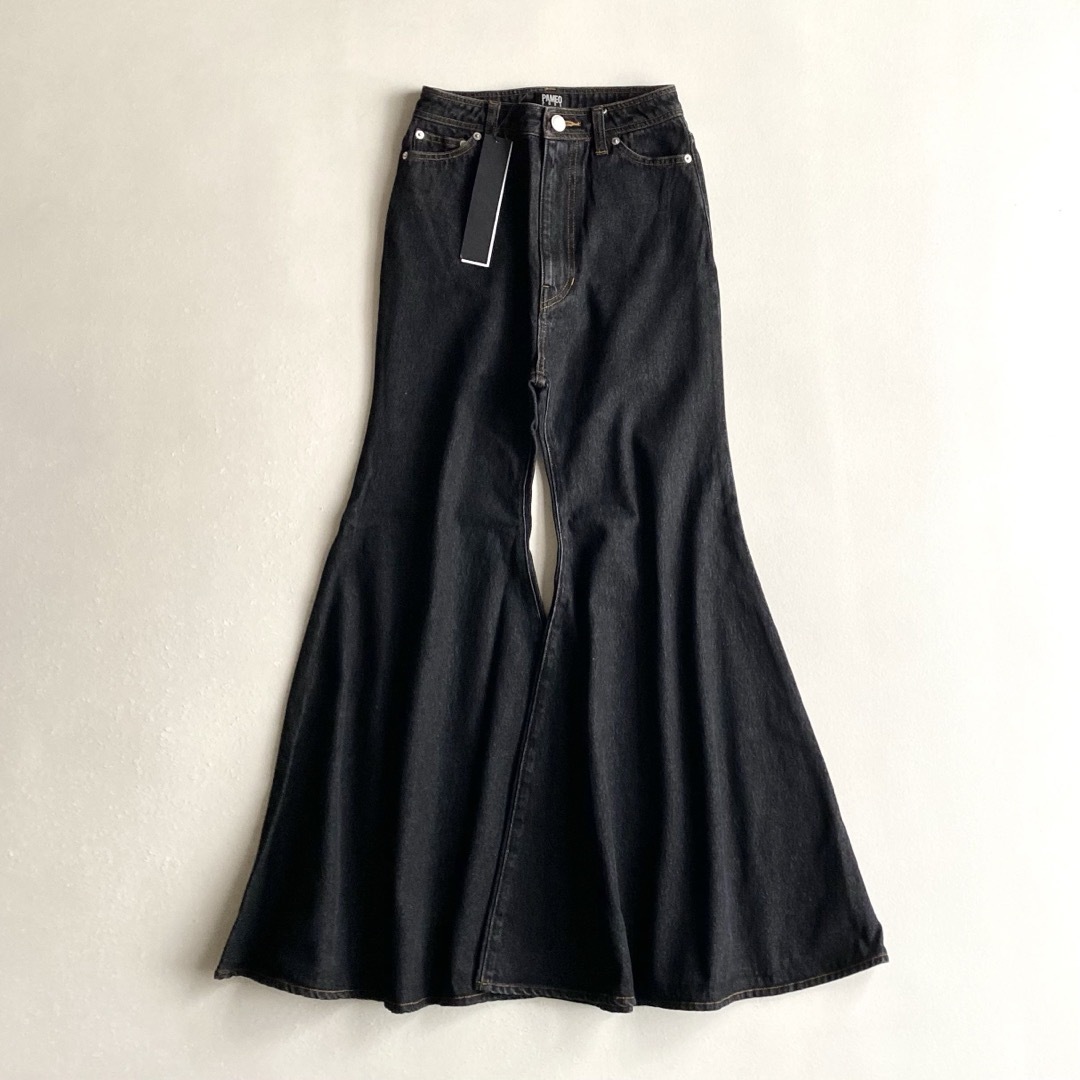 PAMEO POSE(パメオポーズ)の新品 PAMEO POSE Super Flare PantsⅡ デニム レディースのパンツ(デニム/ジーンズ)の商品写真