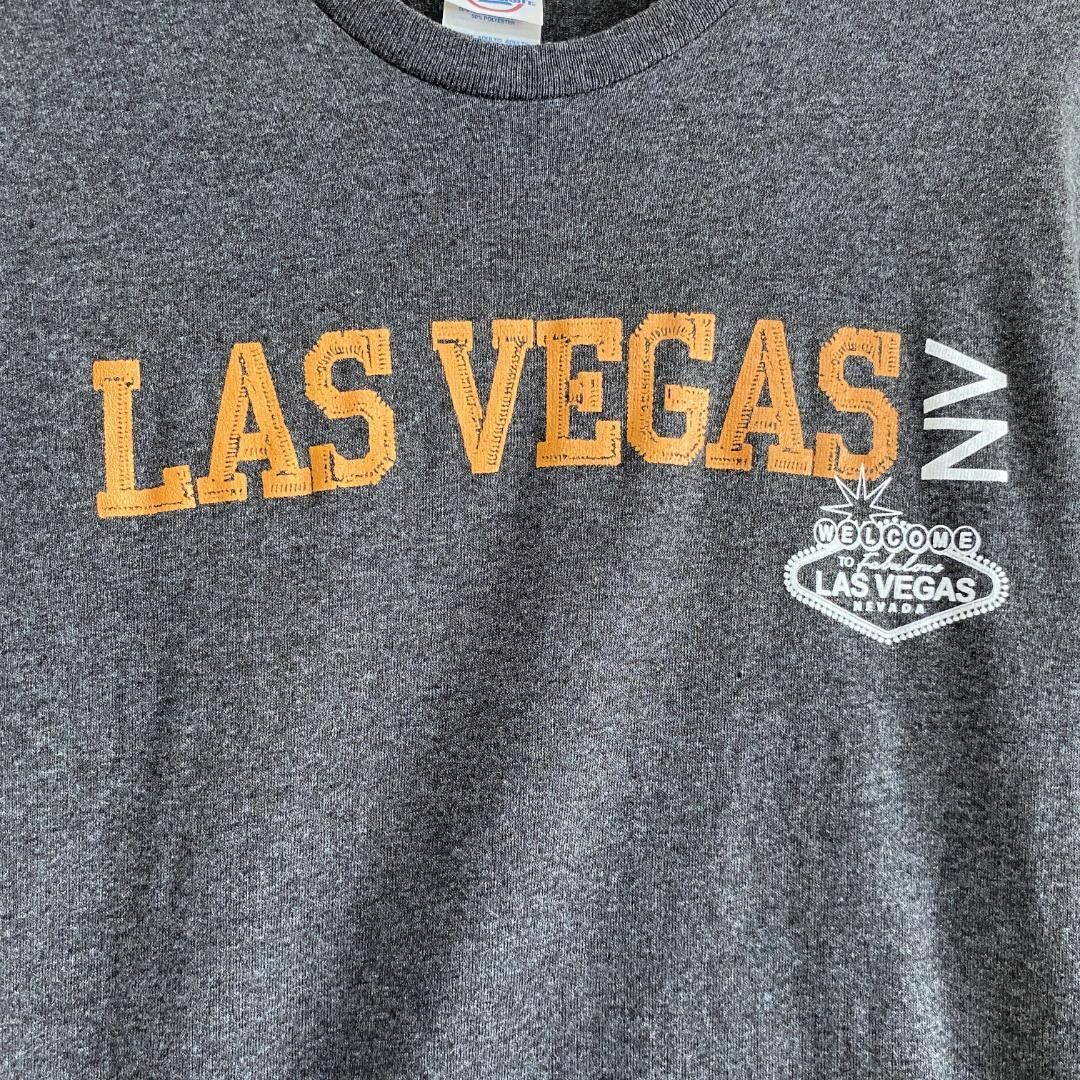 VINTAGE(ヴィンテージ)のアメリカ古着　ラスベガス　ロゴプリント　半袖　Tシャツ ヴィンテージ J979 メンズのトップス(Tシャツ/カットソー(半袖/袖なし))の商品写真
