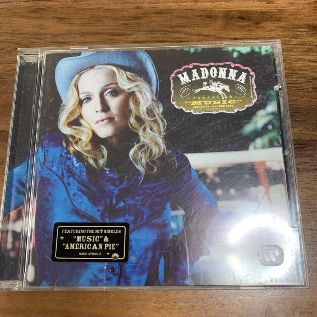 CD MADONNA MUSIC アルバム　マドンナ エンタメ/ホビーのCD(ポップス/ロック(洋楽))の商品写真