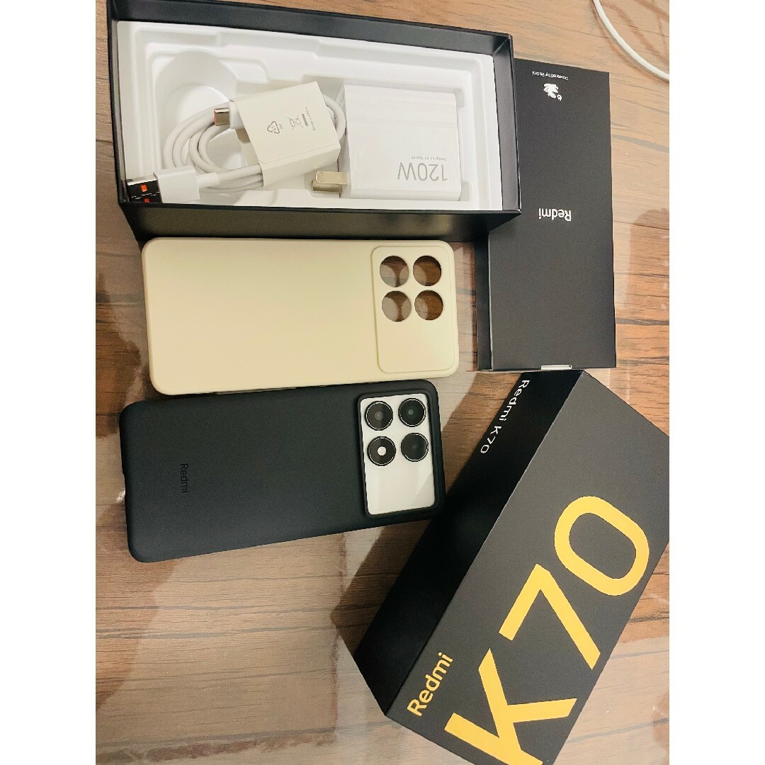 Xiaomi - xiaomi redmi K70 12+256 ホワイト SIMフリーの通販 by 炭酸