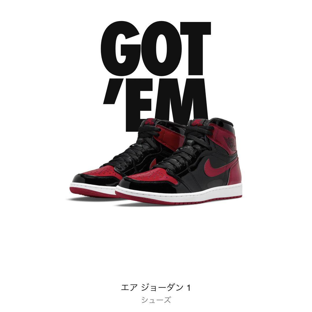 NIKE(ナイキ)のNIKE AIR  JORDAN 1 RETRO HIGH OG 26.5cm メンズの靴/シューズ(スニーカー)の商品写真