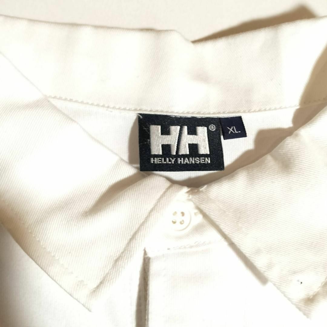 HELLY HANSEN(ヘリーハンセン)のHELLY HANSEN ラガーシャツ　XLサイズ　メンズ メンズのトップス(ポロシャツ)の商品写真