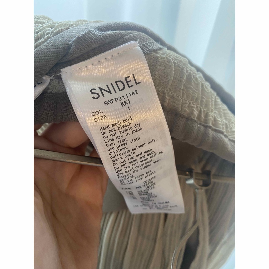 SNIDEL(スナイデル)のSNIDEL プリーツスカショーパン レディースのスカート(ロングスカート)の商品写真