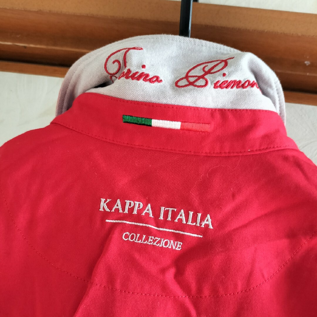 Kappa(カッパ)のKappa golf カッパ ゴルフ ウエア ワンピ ビビッド 赤 イタリア スポーツ/アウトドアのゴルフ(ウエア)の商品写真