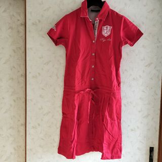 カッパ(Kappa)のKappa golf カッパ ゴルフ ウエア ワンピ ビビッド 赤 イタリア(ウエア)