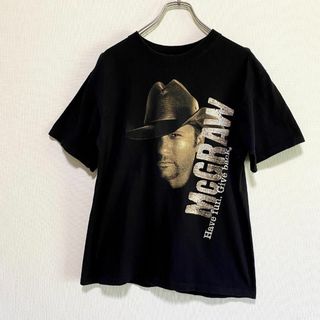 アンビル(Anvil)のアメリカ古着　ティム・マグロウ　ツアーTシャツ　半袖　Ｔシャツ　ヴィンテージ(Tシャツ/カットソー(半袖/袖なし))