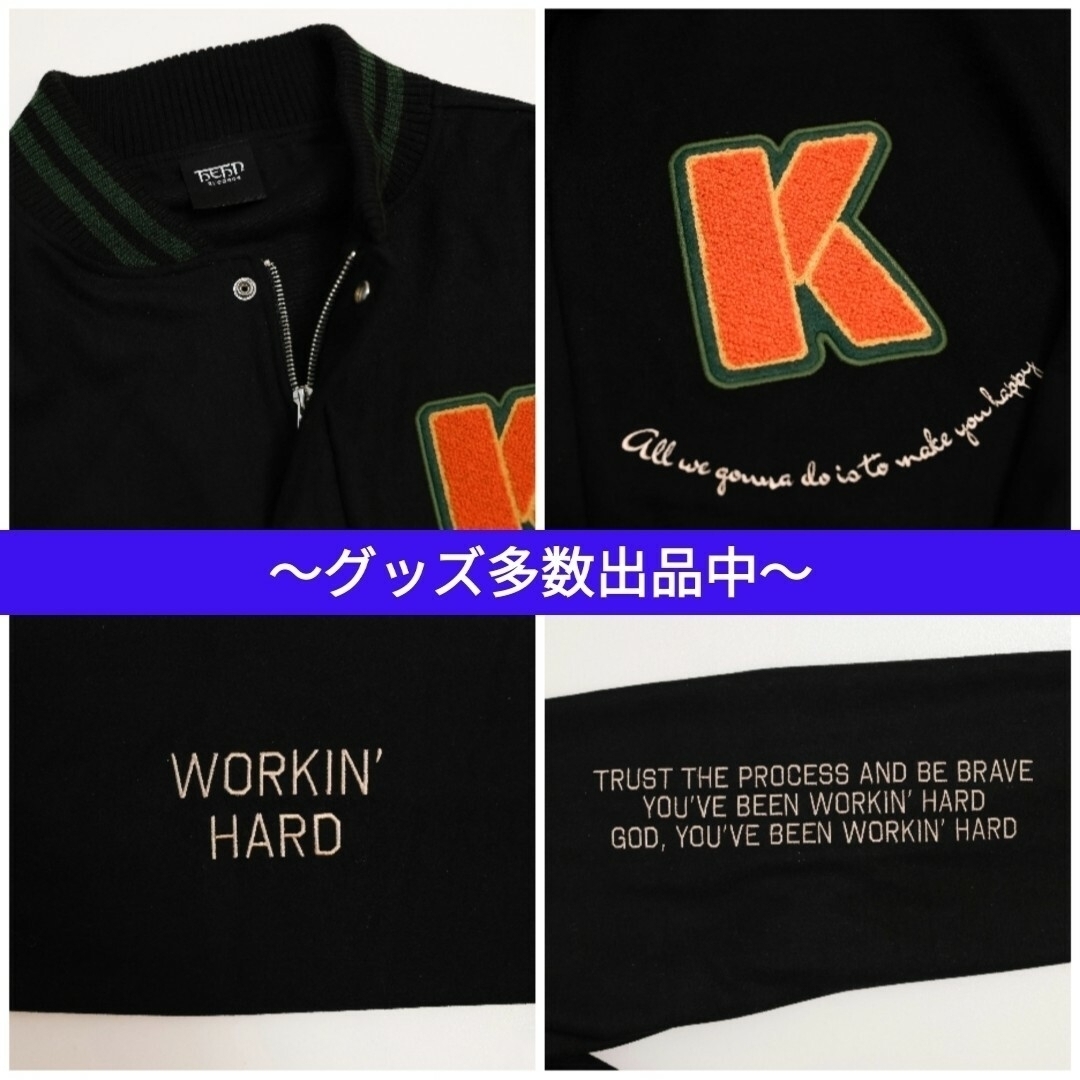 コメント必須★藤井風 Workin’ Hard スタジャン L 公式グッズ