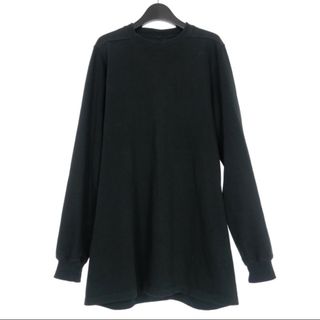 リックオウエンス(Rick Owens)のリックオウエンス 17SS ロングスリーブTシャツ カットソー 長袖 XS 黒(Tシャツ/カットソー(七分/長袖))