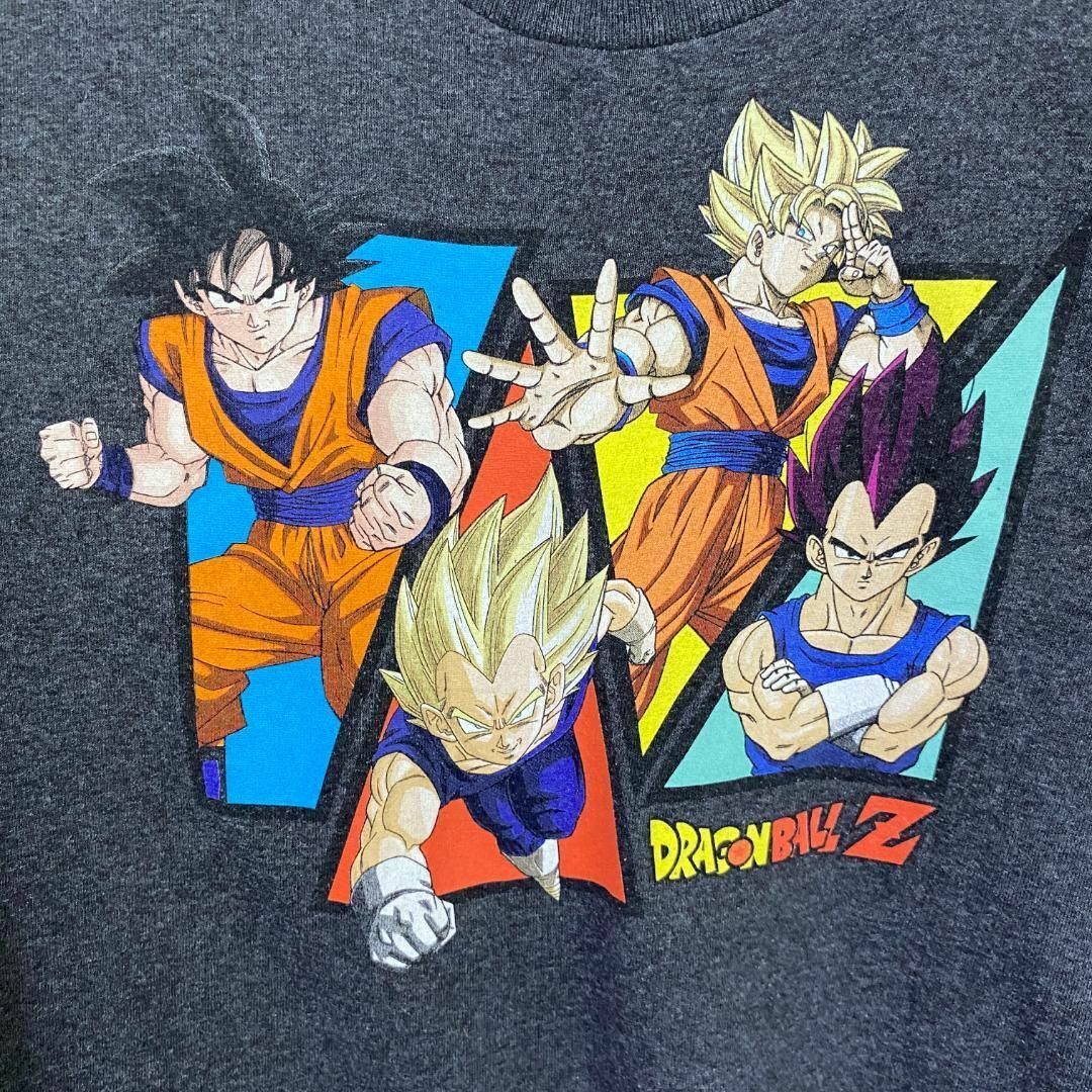 ドラゴンボール(ドラゴンボール)のアメリカ古着　ドラゴンボールZ　梧空　ベジータ　半袖　Ｔシャツ　海外　超サイヤ人 メンズのトップス(Tシャツ/カットソー(半袖/袖なし))の商品写真