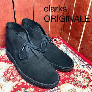 クラークス(Clarks)の【大人気】クラークス　27cm デザートブーツ　チャッカブーツ　スエード　US9(ブーツ)
