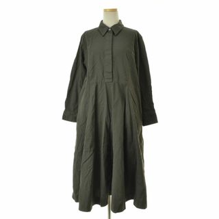 マーガレットハウエル(MARGARET HOWELL)の【MARGARETHOWELL】22AW FINE COTTON DRILL(ロングワンピース/マキシワンピース)