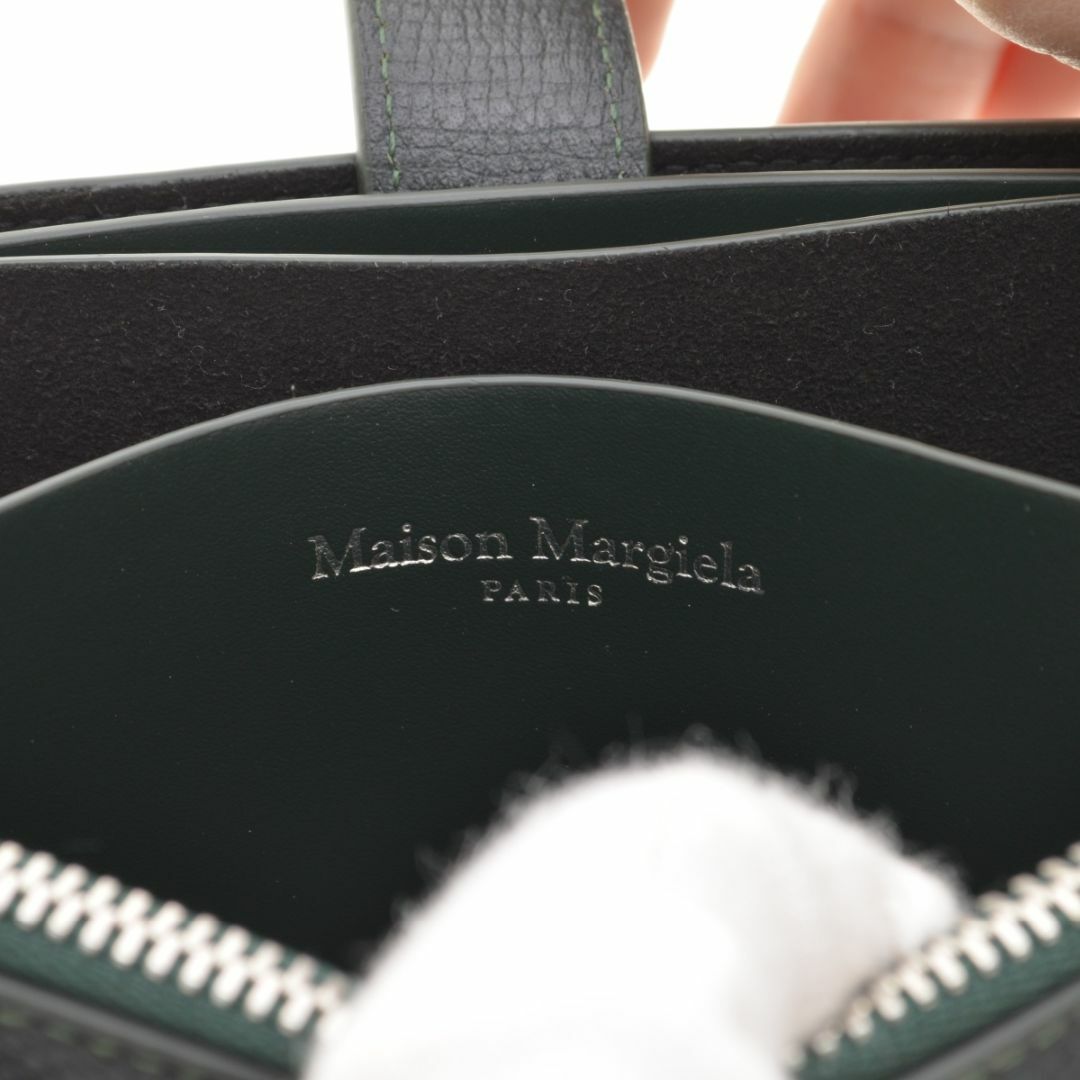 Maison Martin Margiela(マルタンマルジェラ)の【Maison Margiela】グレインレザーサコッシュショルダーバッグ メンズのバッグ(ショルダーバッグ)の商品写真