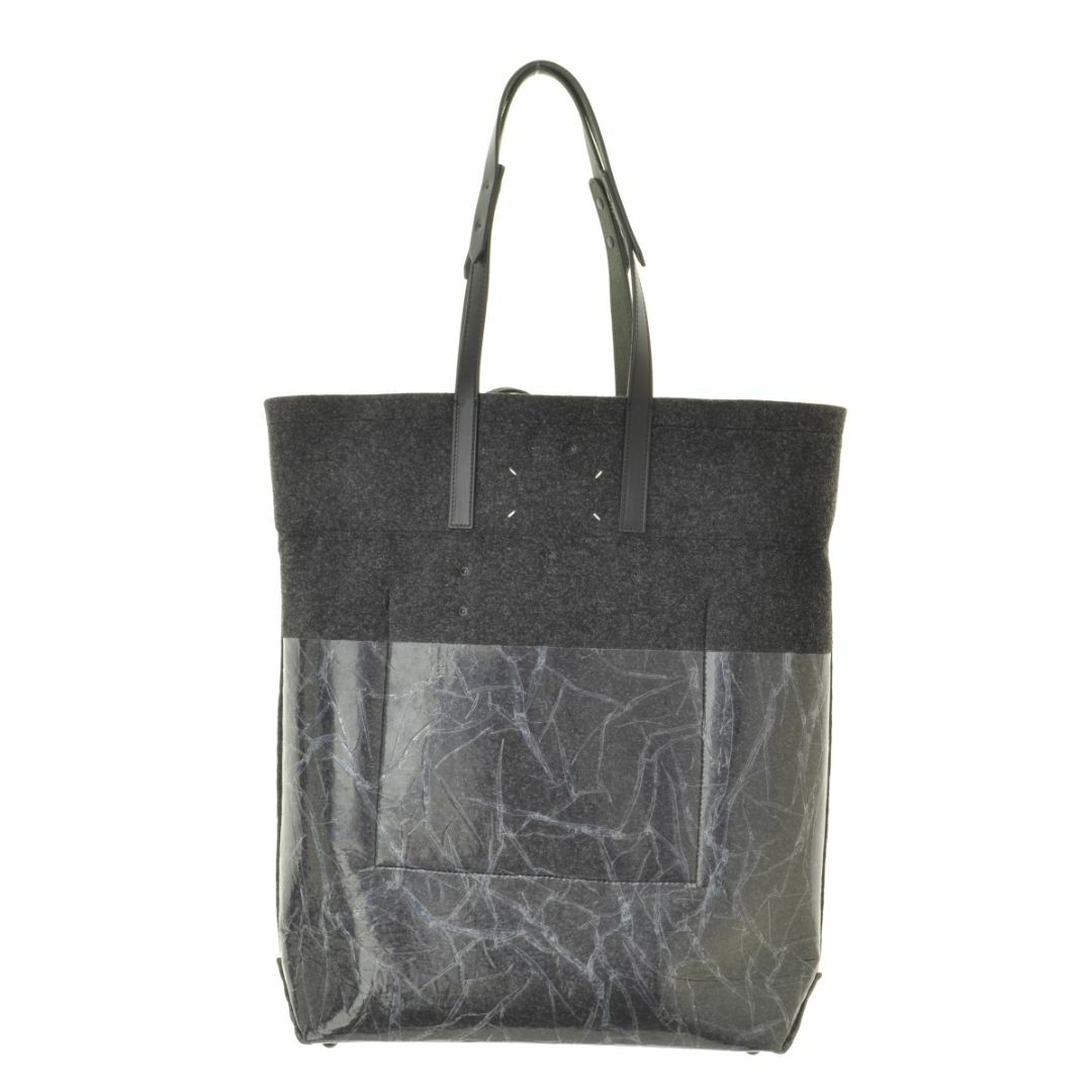 Maison Martin Margiela(マルタンマルジェラ)の【Maison Margiela】FELT WET LOOK TOTE BAG メンズのバッグ(トートバッグ)の商品写真