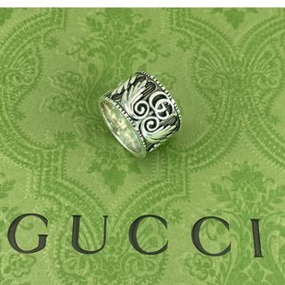 グッチ(Gucci)のGUCCI グッチ GGマーモント ワイドリング Ag925(リング(指輪))