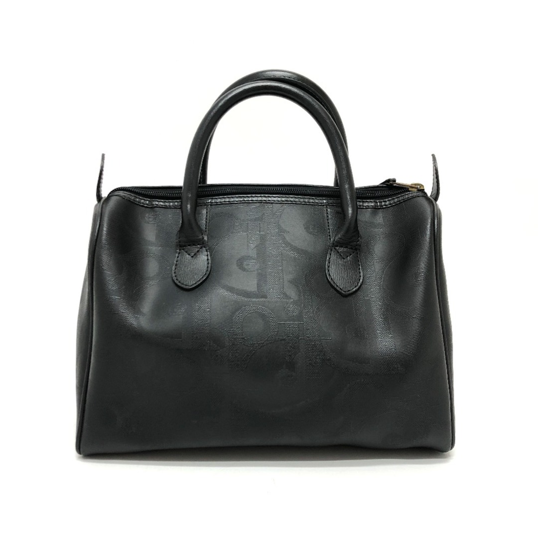 Dior(ディオール)のディオール Dior ミニボストン トロッター カバン/ヴィンテージ ハンドバッグ PVC/レザー ブラック レディースのバッグ(ハンドバッグ)の商品写真