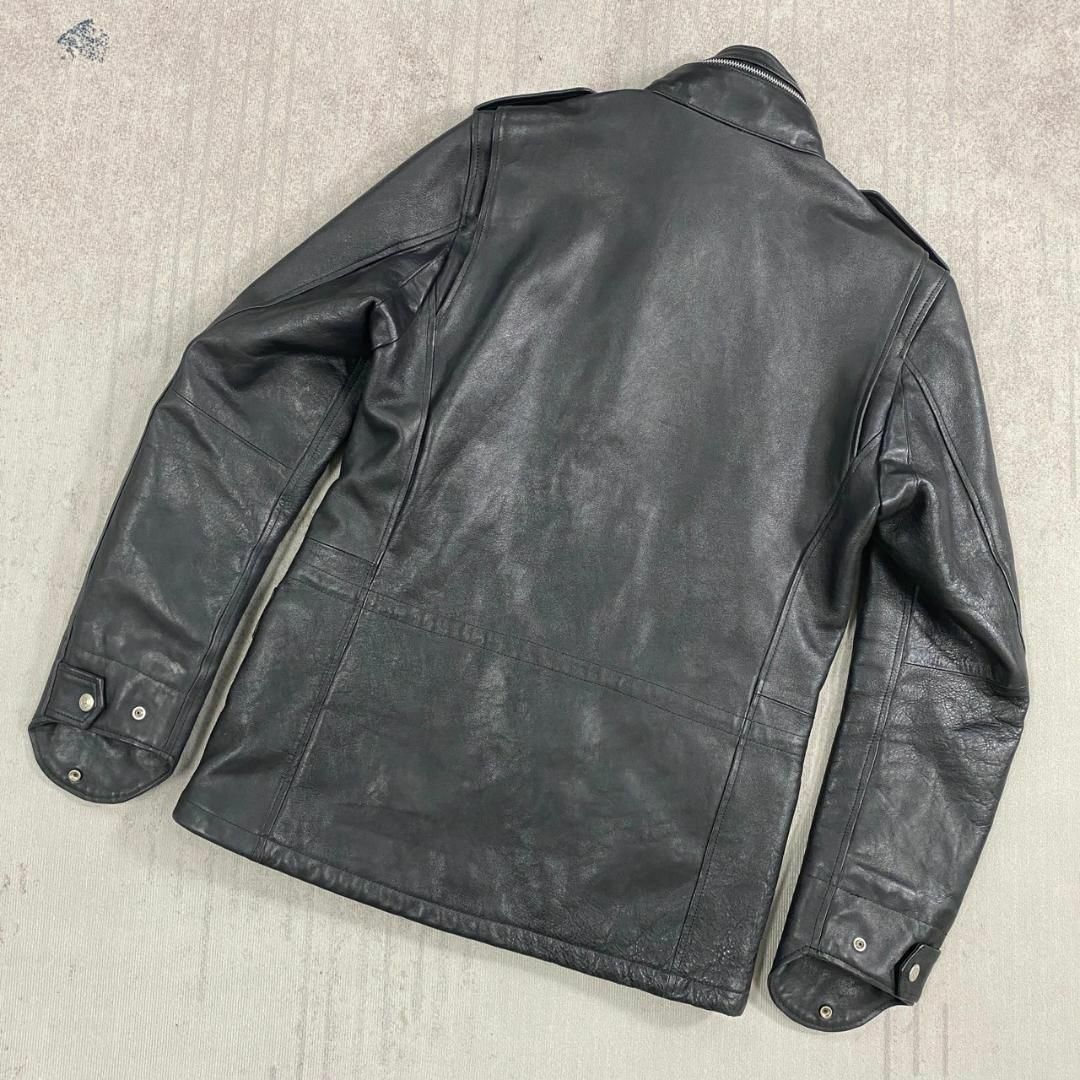 BACKBONE(バックボーン)の美品 BACKBONE THE MILITARY M-65 JKT メンズのジャケット/アウター(レザージャケット)の商品写真