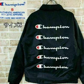 チャンピオン(Champion)のチャンピオン ８０sコーチジャケット　１７SS　ナイロン　サイズS　ブラック(ナイロンジャケット)